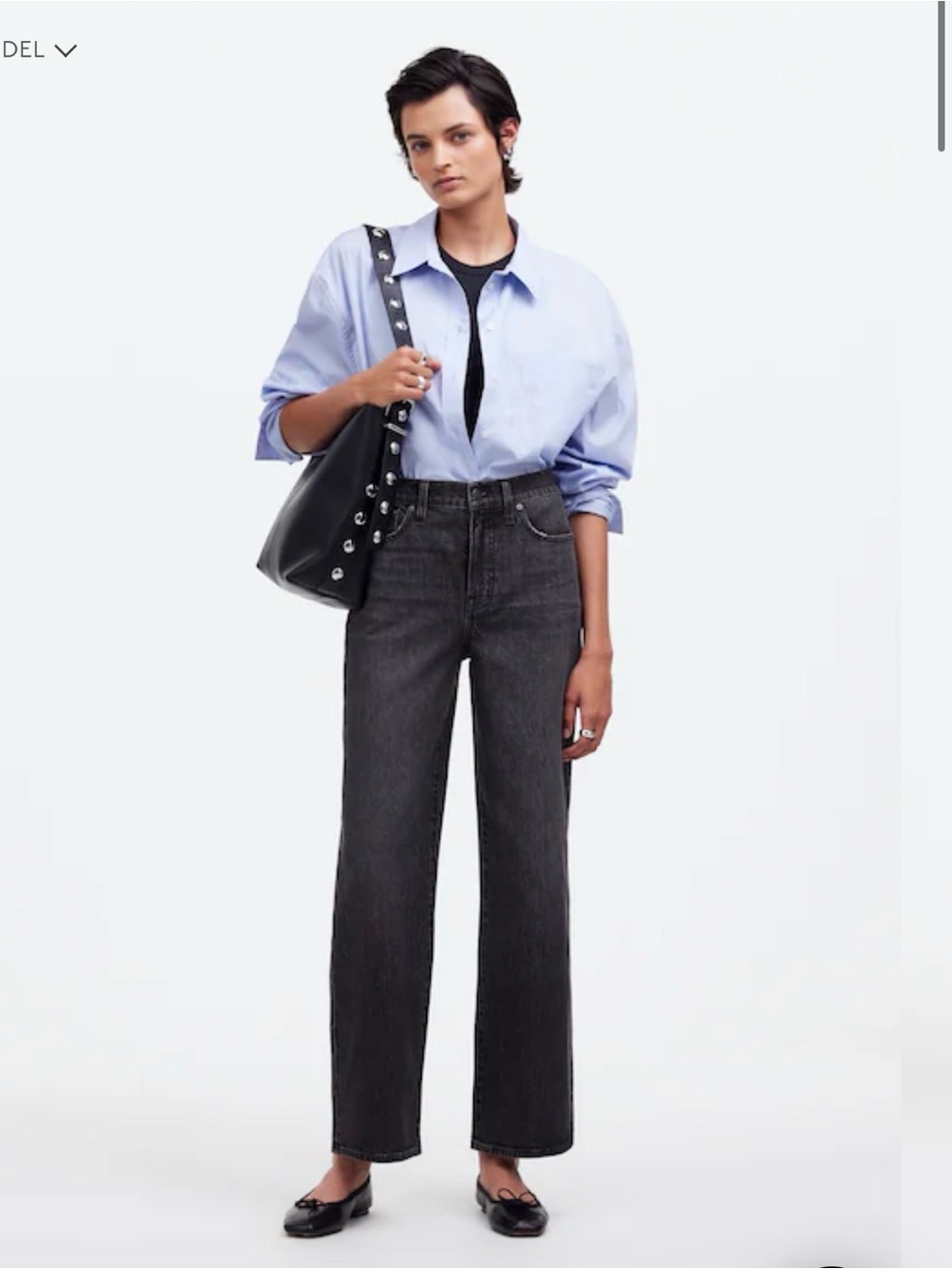 Madewell The Perfect Vintage Wide Leg Crop Jean - Robles Wash